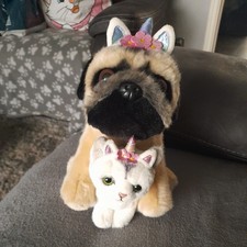 pug dog soft toy for sale  CRADLEY HEATH