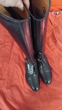 Reit lederstiefel schwarz gebraucht kaufen  Langenfeld (Rheinland)