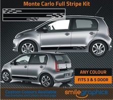 Usado, Kit de decalques adesivos Skoda CItigo Monte Carlo listras - Outras cores disponíveis comprar usado  Enviando para Brazil