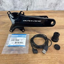 Pedivela Shimano Dura-Ace FC-R9100-P 175mm medidor de potência dupla face passou recall, usado comprar usado  Enviando para Brazil