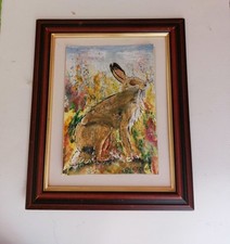 Original wildlife watercolour for sale  DUNBLANE