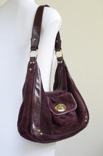 Soft plum suede for sale  EDINBURGH