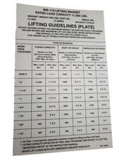 (QTY:1) ímã de elevação BM-110/BM110 Adesivo capacidade de carga nominal 11000 Lbs comprar usado  Enviando para Brazil