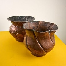 Coppia portavasi vintage usato  Ferrara
