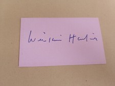 William hartnell signed for sale  SHEFFIELD