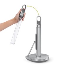 Suporte de toalha de papel Simplehuman com bomba de spray, aço inoxidável escovado, usado comprar usado  Enviando para Brazil