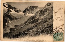 Old postcard glacier d'occasion  Expédié en Belgium