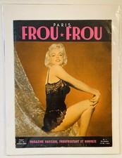 Marilyn Monroe Magazine 1954 Frou Frou Calendar Photo Jane Russell John Florea comprar usado  Enviando para Brazil
