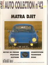 Auto collection matra d'occasion  Rennes-