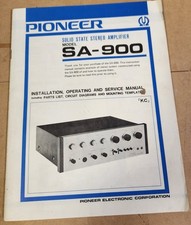 Pioneer 900 amplifier for sale  Yorktown