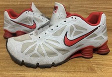 Nike Shox Masculino Tamanho 11 Turbo 14 Wolf Cinza Vermelho 631760-003 BOM 🔥, usado comprar usado  Enviando para Brazil