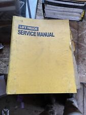 Manual de serviço de caminhão elevador DAWOO D20-2, D20S-2, D30S-2 comprar usado  Enviando para Brazil