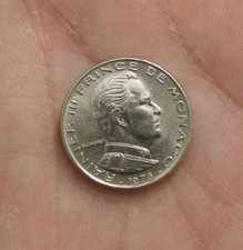 Monnaie monaco franc d'occasion  Grasse