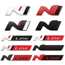 Emblem for Hyundai i20 i30 Kona Elantra Tucson 3D Metal N Line Trunk Badge comprar usado  Enviando para Brazil