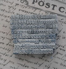 Alphabet bleilettern letter gebraucht kaufen  Kehl