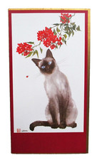 Siamese cat cards d'occasion  Expédié en Belgium