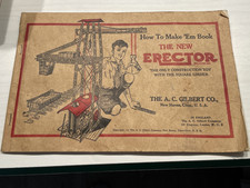Erector construction manual for sale  Spokane