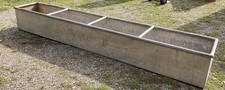 Vintage galvanized trough for sale  NANTWICH