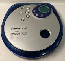 Usado, CD player portátil Panasonic SL-SX390 sistema antiderrapante azul e prata comprar usado  Enviando para Brazil