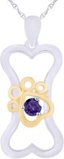 Dog bone heart for sale  Houston