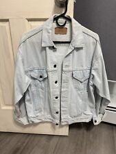 Usado, Jaqueta jeans vintage Motorhead punho de ferro remendo traseiro levis PEQUENA MÉDIA comprar usado  Enviando para Brazil
