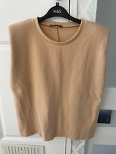 Zara sleeveless camel for sale  BROMLEY