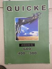 Quicke series 600 for sale  HITCHIN