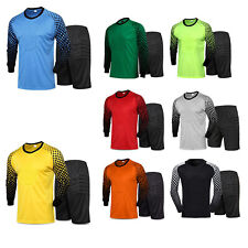 Camiseta acolchoada uniforme goleiro futebol masculino com shorts comprar usado  Enviando para Brazil