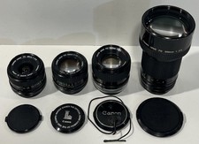 Canon lens lot for sale  Harvard