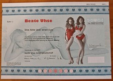 Aktie beate uhse gebraucht kaufen  München