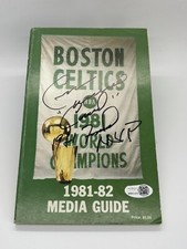 Usado, Assinado Cedric Cornbread Maxwell 81-82 GUIA DE MÍDIA ~ Boston Celtics 81 Finals MVP comprar usado  Enviando para Brazil