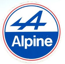 Autocollant sticker alpine d'occasion  Monaco