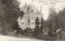 Cpa chateau prety d'occasion  Saint-Amans-Soult