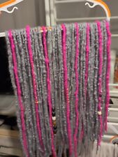 Pink grey wool for sale  BRIDGEND