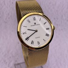 Vintage Universal Geneve Slim Relógio Social Masculino Dourado Pulseira Integrada Suíça comprar usado  Enviando para Brazil