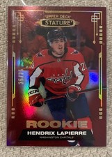 2021-22 Upper Deck Stature Rookies Red # /75 Hendrix Lapierre #171 Rookie RC comprar usado 2021-22 Upper Deck Stature Rookies Red # /75 Hendrix Lapierre #171 Rookie RC comprar usado  Enviando para Brazil
