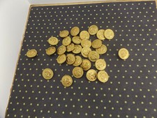 Corda náutica tom dourado e casaco âncora pressione botões de pressão novo na caixa lote de 30 comprar usado Corda náutica tom dourado e casaco âncora pressione botões de pressão novo na caixa lote de 30 comprar usado  Enviando para Brazil