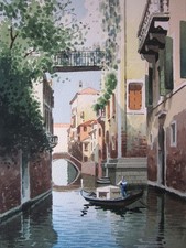 Belle aquarelle ancienne d'occasion  Saint-Marcellin