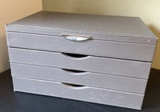 Faux leather gray for sale  EDINBURGH