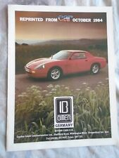Bitter car reprint for sale  KINGS LANGLEY