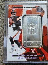 2025 Panini Impecável Shedeur Sanders Silver Oz Rookie Shield /35 Browns SP, usado comprar usado 2025 Panini Impecável Shedeur Sanders Silver Oz Rookie Shield /35 Browns SP, usado comprar usado  Enviando para Brazil