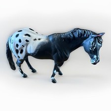 Collecta black appaloosa for sale  HULL