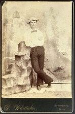 Cabinet card young for sale  Denton
