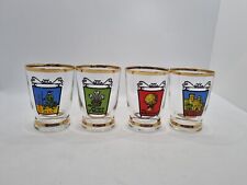 Vintage shot glasses for sale  DARTFORD
