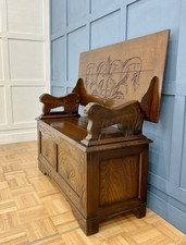 Vintage carved oak for sale  LYTHAM ST. ANNES