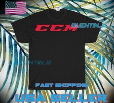 NOVA CAMISA PREMIUM CCM EQUIPAMENTO DE HÓQUEI LOGOTIPO VERMELHO CAMISETA ENGRAÇADA UNISSEX TAMANHO P-5XL comprar usado  Enviando para Brazil