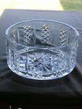 crystal trifle bowl for sale  ANTRIM
