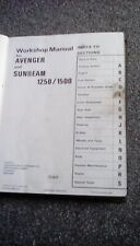 Chrysler avenger sunbeam for sale  DORKING