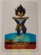 Vegeta dragonball lamincards usato  Ravenna