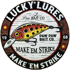Vintage lucky lures for sale  Omaha